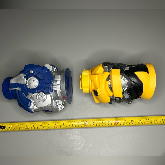 2012 Hasbro Transformers Bumble Bee & Optimus Prime Thermos Sip Mug Cup - Picture 4 of 12